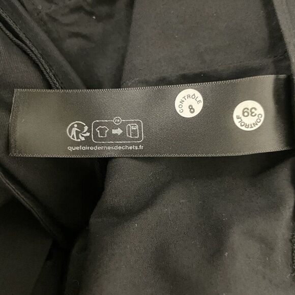 Massimo Dutti Men Dress Pants trouser EU 42 US 32 Black Relaxed Fit 0013/018 NWT - Picture 8 of 12